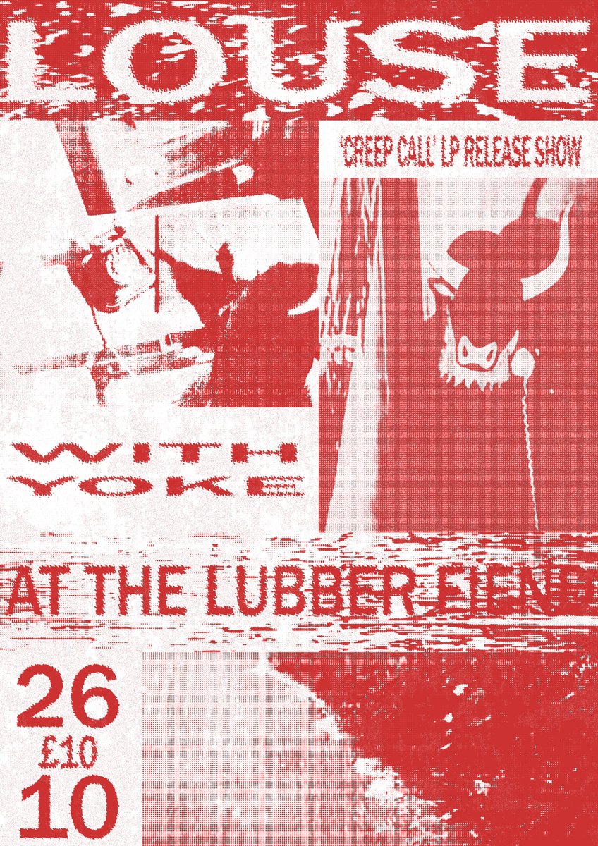 We're also doing a release show in Newcastle at The Lubber Fiend on October 26th. Come on down and get creepy with us and YOKE (members of Smote - Rocket Recordings).