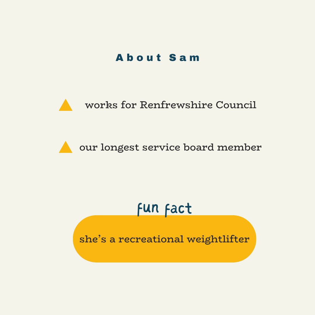 ProjChangeScot's tweet image. Exciting news from ProjectChange – Sam, our longest-serving board member, is stepping up as our new vice-chair! With her experience as a Promise Ambassador and her commitment to supporting care experienced people, she’s been a key player in our journey. Good luck, Sam 🥳