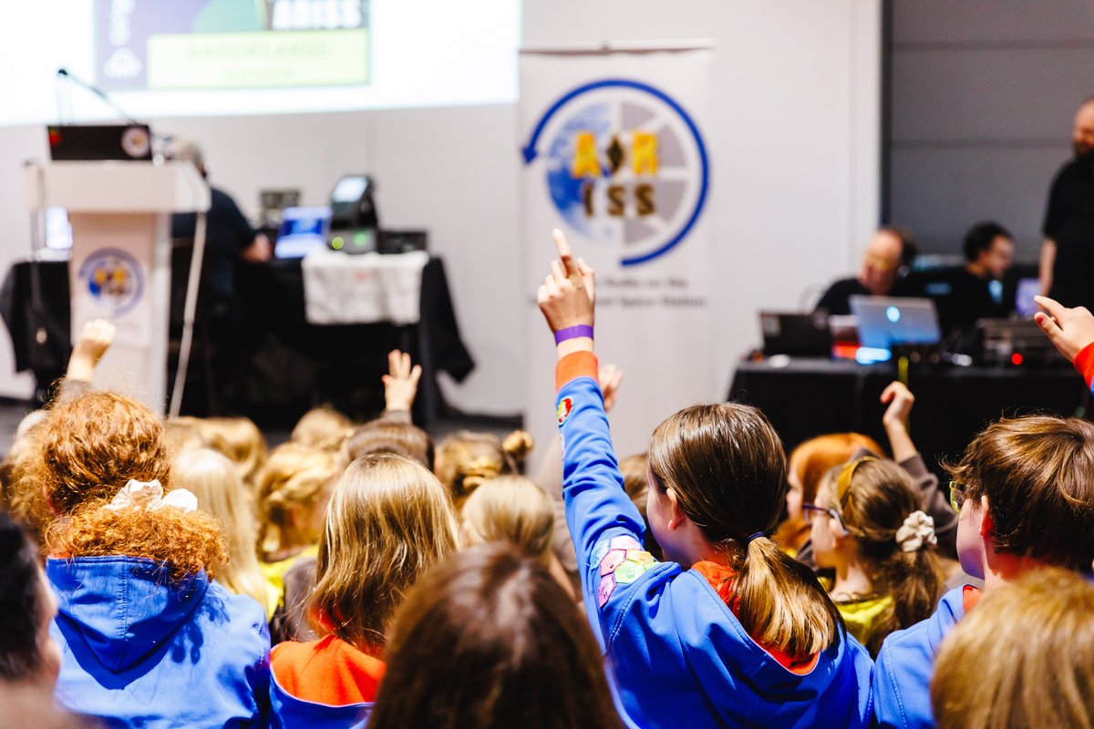 In her 1st engagement as Girlguiding's Patron, Her Royal Highness The Duchess of Edinburgh joined Brownies, Guides &amp; Rangers at a special event. Girls asked astronaut Sunita Williams about her time in space... while she orbited on the International Space Station 270 miles above!
