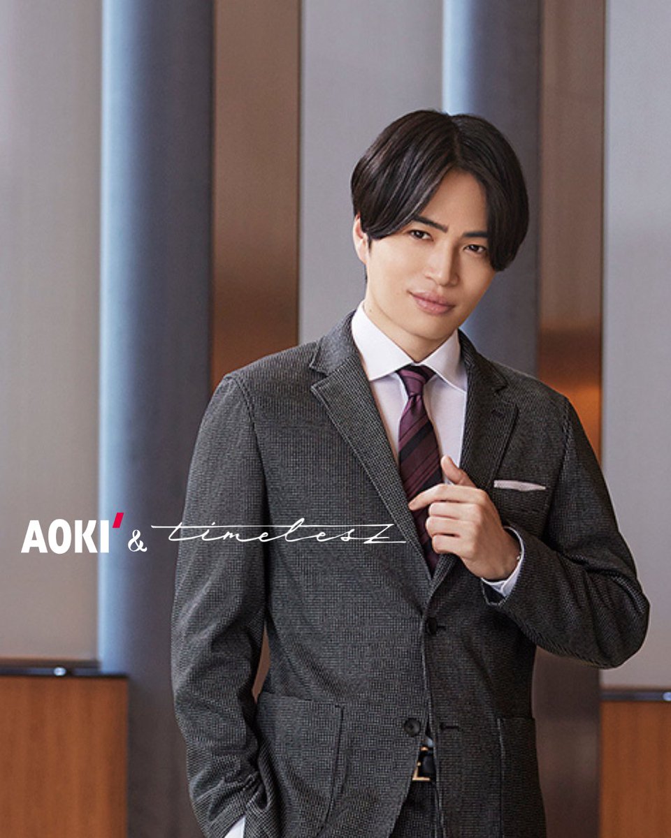 菊池風磨さんが着こなす 秋の #パジャマスーツ style✨ ＼ 柔らかな