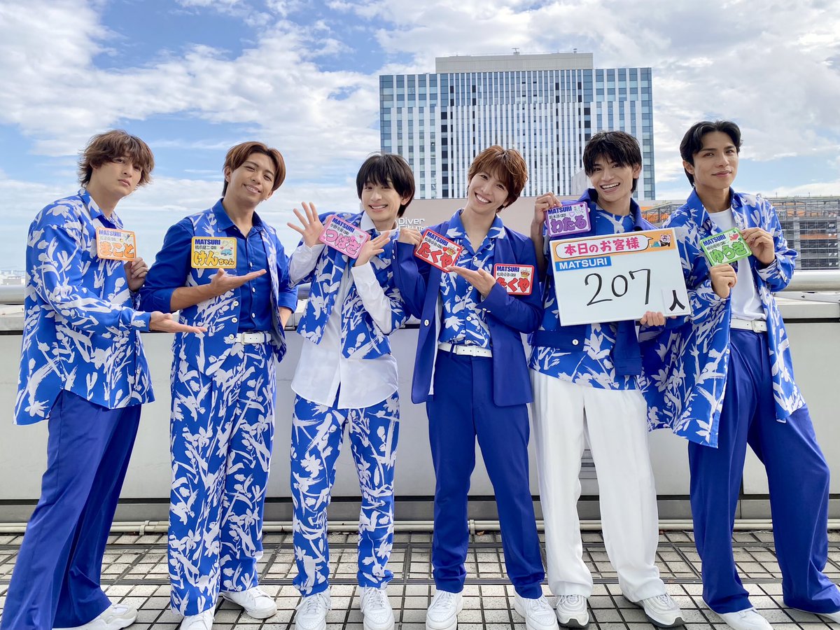 本日ぽかぽか生歌唱 皆様ありがとうございました🥰 207名の方に来て