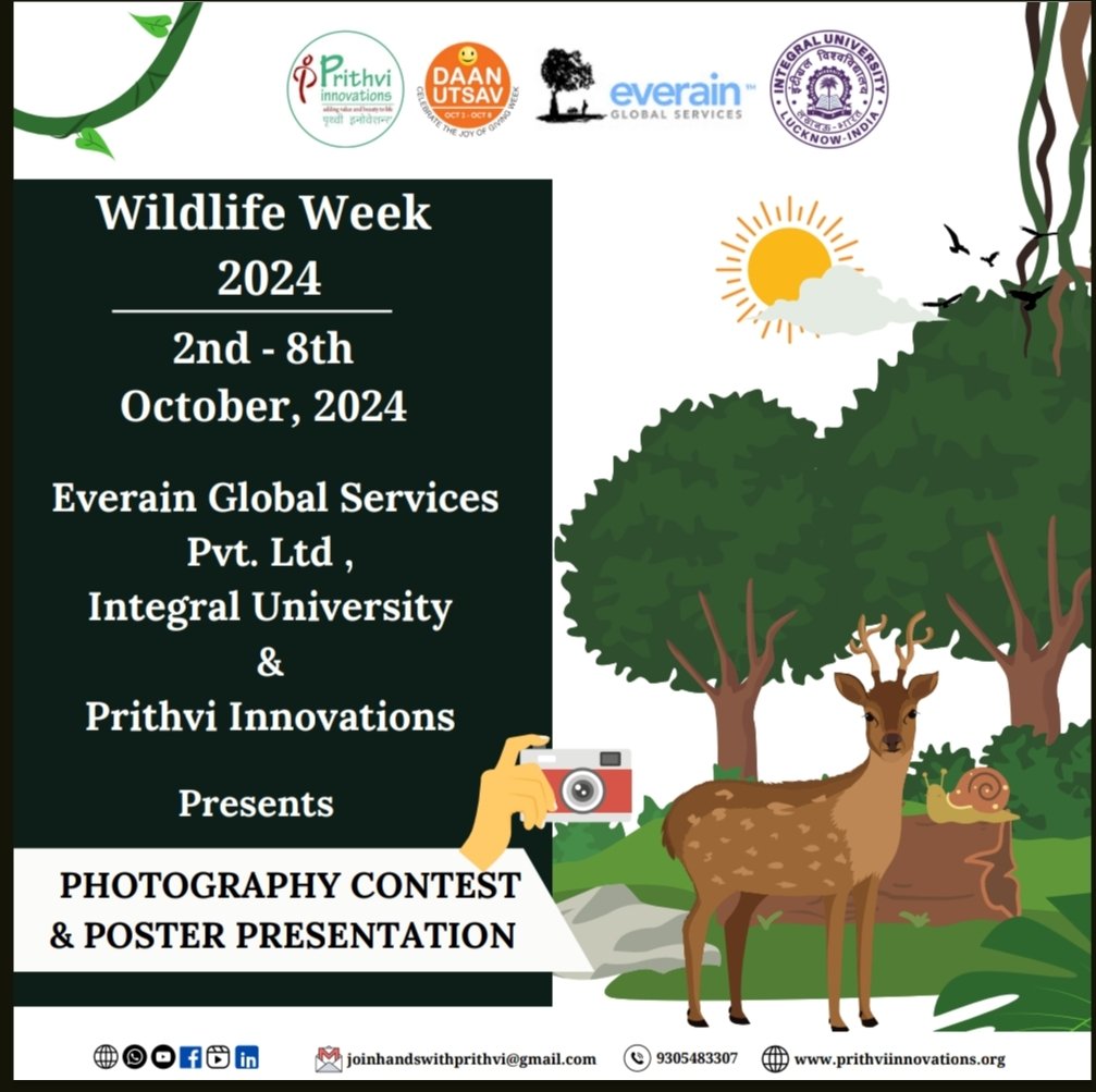 EverainGlobal's tweet photo. Wildlife week 2024 https://t.co/rEs3NW7ZPJ