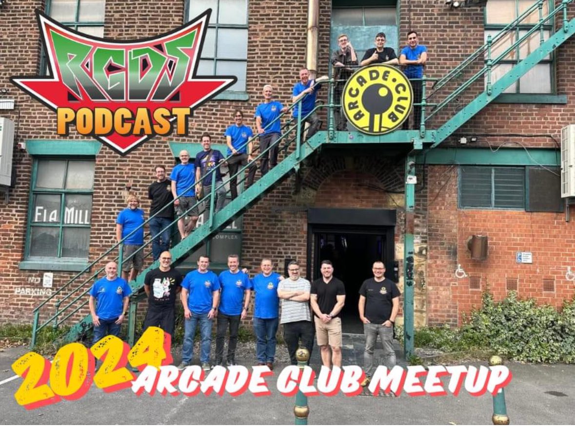 RGDSpodcast's tweet image. It was the annual meetup in September at Arcade Club. It was our best yet, with so many great friends of the show making a brilliant effort attend We are blessed with the most excellent listeners! Join Drisky and Kingy as they chat about the weekend. retrogamingdailyshow.libsyn.com/347-2024-arcad…
