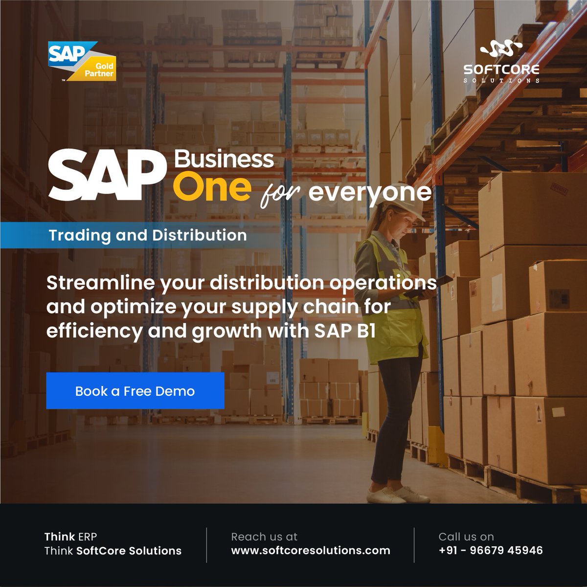 SCS_SAPB1's tweet image. Unlock the potential of your supply chain with SAP Business One ERP. Streamline operations, boost efficiency, and drive growth in your business.

#SAPBusinessOneForEveryone #SAPBusinessOneForever #SAPBusinessOne #SAPBusinessOneHana #TradingAndDistribution #RisingStrong #SCS