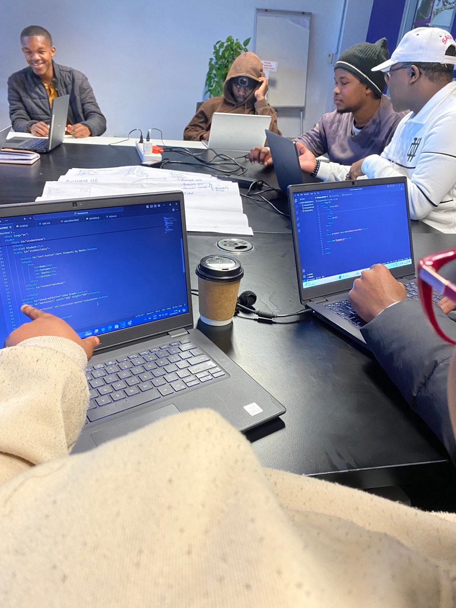 Third sprint review done! 🎉 Students showcased ArtGather, a digital museum, and Bookify, a salon booking system. Progress is remarkable! The Philippi Developers Programme, with <a href="/ayobaapp/">ayoba app</a> and Shaper, trains local youth in tech. #coding #youthempowerment #youthdevelopment #upskill