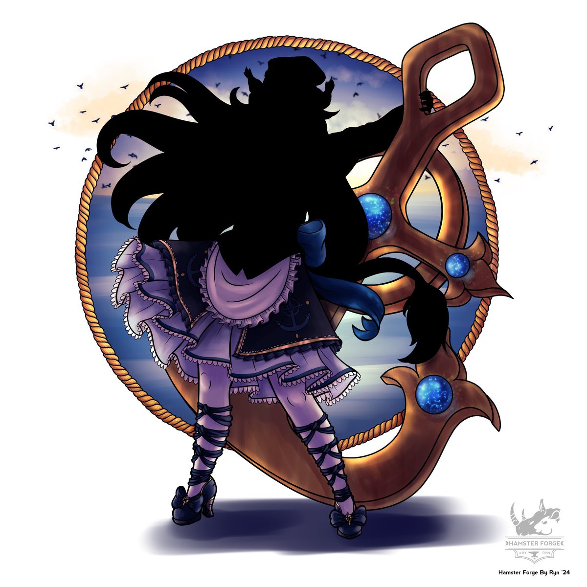 AngelaDuwesVT's tweet photo. Captain’s orders: Crew awaken! Whether the sun is soon to set or dawn will rise you shall answer your Kapten! Hedhyw vettin I call upon my men to peer at where the shadow once covered! ⚓️💙
#VTuberUprising #cornishvtuber #ENVtuber #VtuberEN https://t.co/ByWtK9NoBG