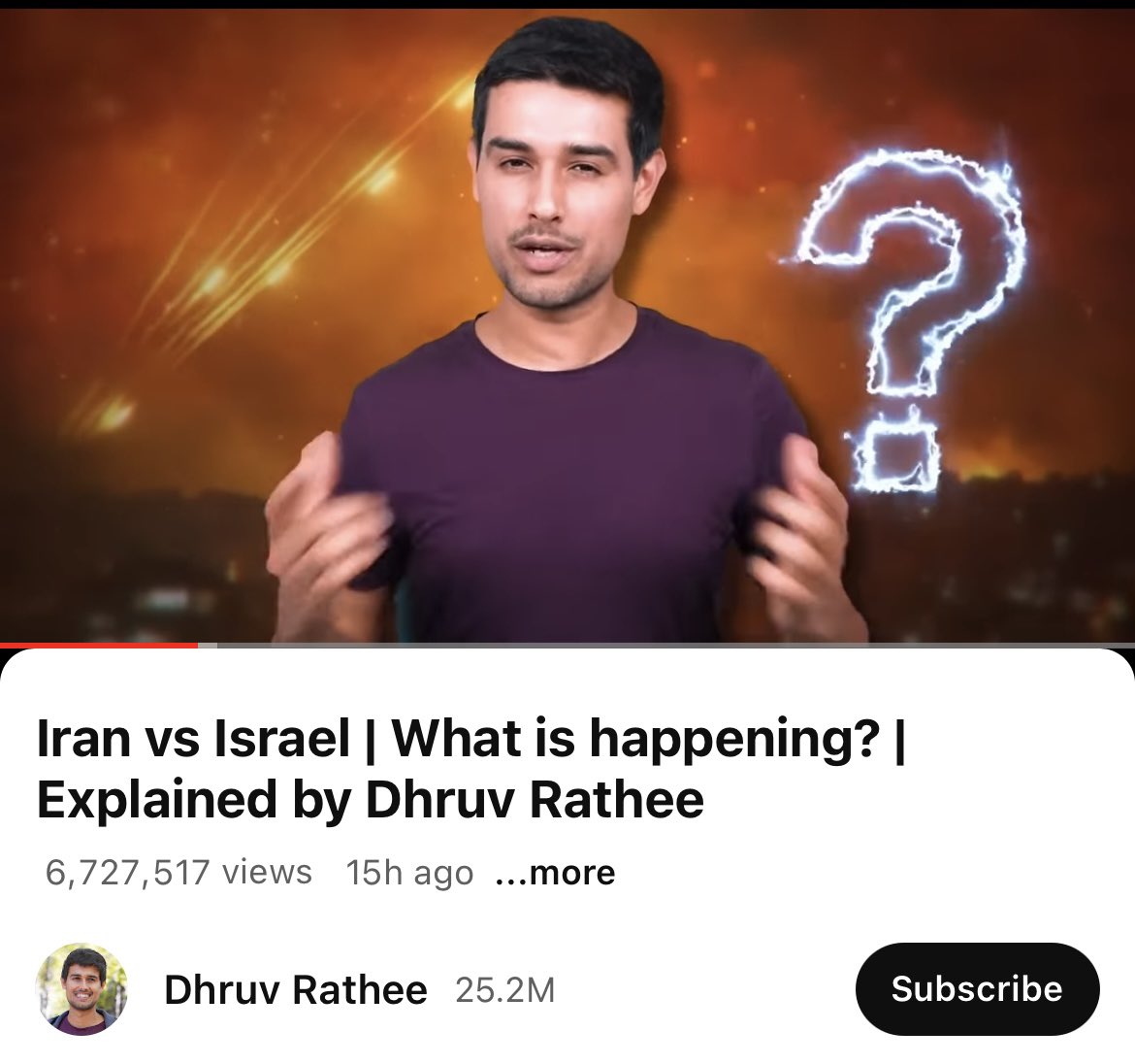isaifpatel's tweet photo. An extremely ill-informed, misleading, and pro-zionist video by @dhruv_rathee 

1- Says the ‘war’ started on October 7, 2023 when Hamas ‘attacked’ Israel; thereby erasing decades of unspeakable Israeli atrocities and its illegal occupation of Palestine.

2- No mention of Israel’s genocide; brushing aside Israel’s indiscriminate bombing of Gaza that has killed hundreds of thousands; displaced million +, and wounded countless - majority of whom being women and children.