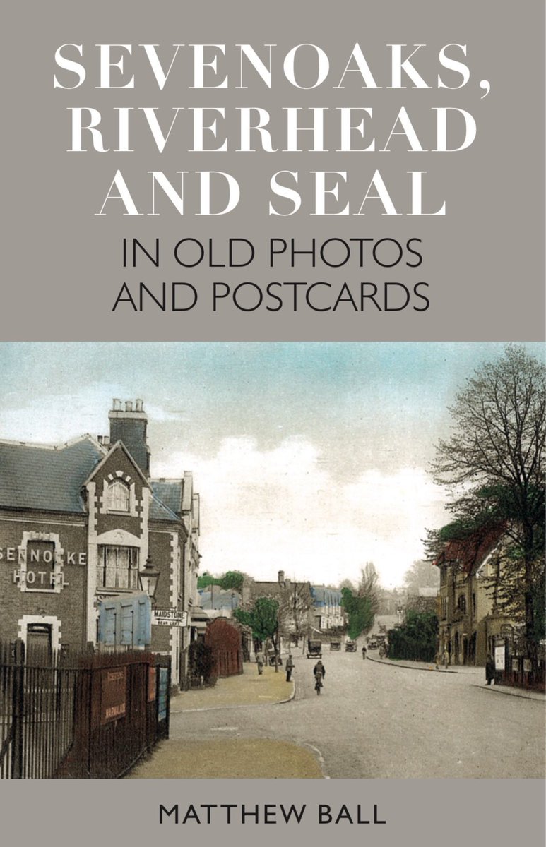 If you have connections to #Sevenoaks, #Riverhead or #Seal can I recommend this brilliant new book by <a href="/mattjball_/">Matthew Ball</a>

It features a fascinating collection of memories from the Victorian age onwards. 

Meet Matthew at a special book signing - 1.30pm on Sunday 13th Oct <a href="/7OaksBookshop/">Sevenoaks Bookshop</a>