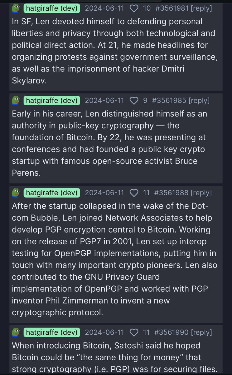 WisdomlnChaos's tweet photo. @lupoxbt Holy shit, it’s starting to add up tbh. He had the peticular skills that satoshi, or the group known as satoshi would need 

Nobody randomly pulls record from the fucking CIA after a suicide lmao, not a chance. https://t.co/VtMX7NUTGR