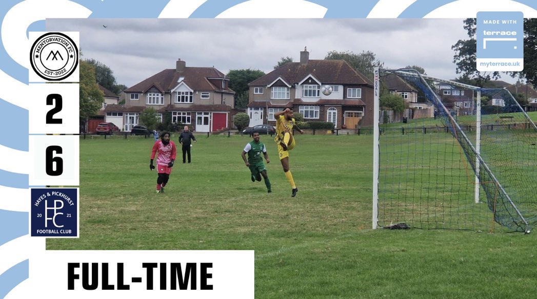 FULL-TIME RESULT | AFC Kumazi Strikers Mentorvation 2-6 HAYES &amp; PICKHURST 

Yesterday’s result sees us through to the First Round of the Jack Standen Cup with a convincing win over higher opposition 

#hpfc