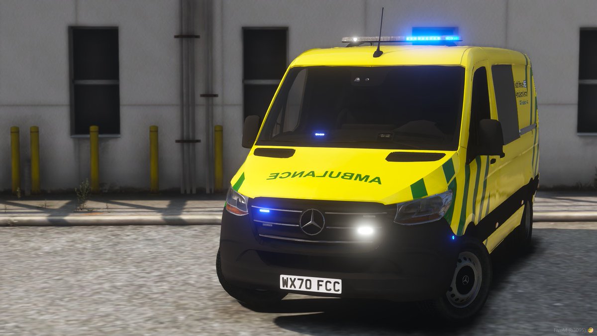 Crown_Workshop's tweet photo. This is our 2020 Mercedes Sprinter Driver training vehicle used by south western ambulance service.
#FiveM #Development #GTA5
https://t.co/EyBaXlV4Sz https://t.co/VrkcsIfqnG