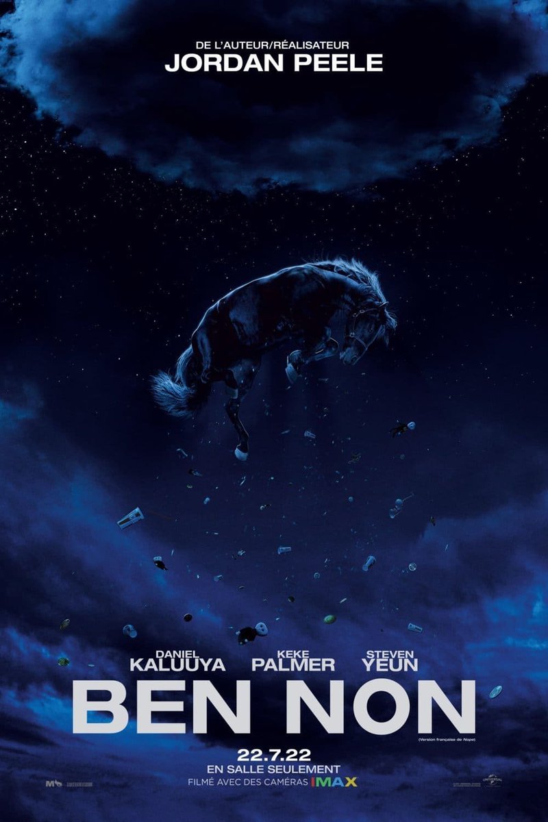 MoveItJo's tweet image. THREAD : LES AFFICHES DE FILMS / TITRES QUEBECOIS LES PLUS DROLES

BEN NON