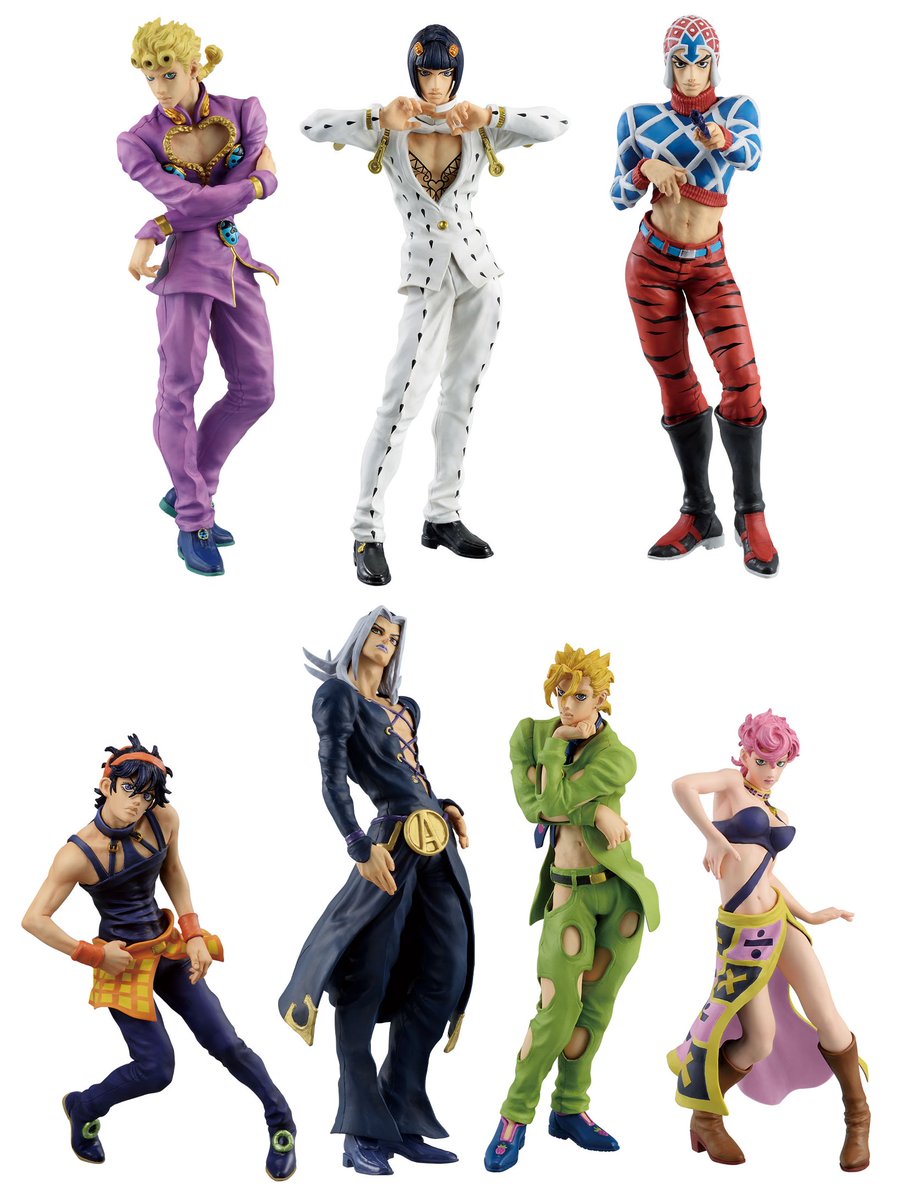ジョジョ　一番くじ　GOLDEN WIND
フィギュアコンプリートセット　ラスト 全ラインナップ公開！ 一番くじ ジョジョの奇妙な冒険 GOLDEN WIND