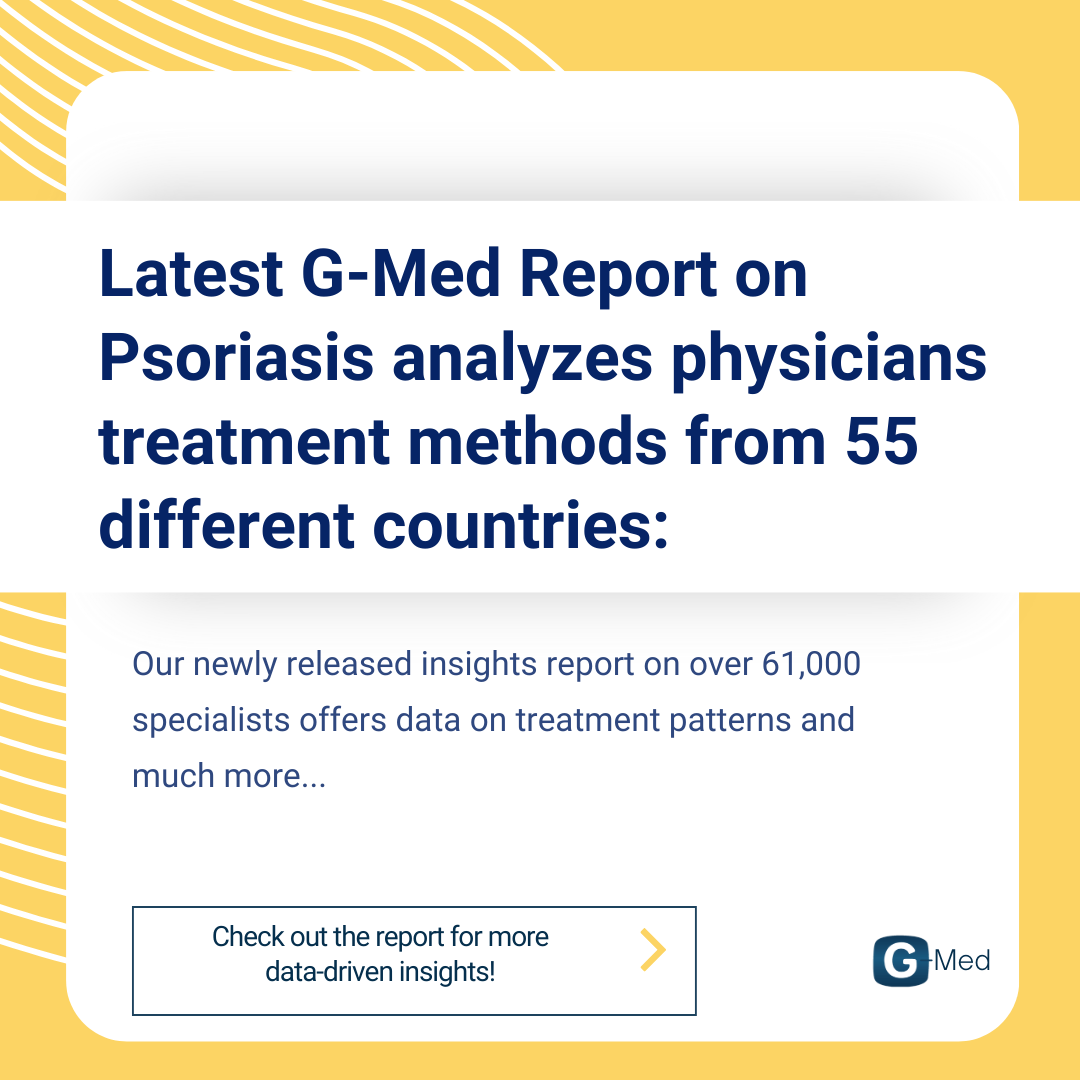 Discover G-Med's latest insights on #psoriasis treatment! Our new report dives into key concerns like #treatment resistance, long-term management, and regional differences in #care. Learn how global experts are addressing challenges