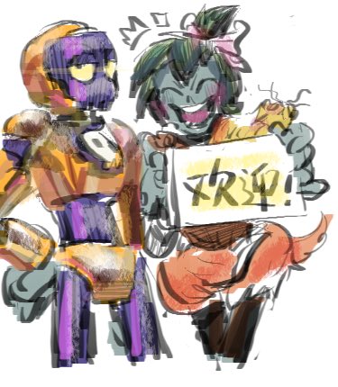 buyebuben's tweet image. It&apos;s 2024, istill really like heroes

（*crosses versions when drawing）
#pvz #pvzh