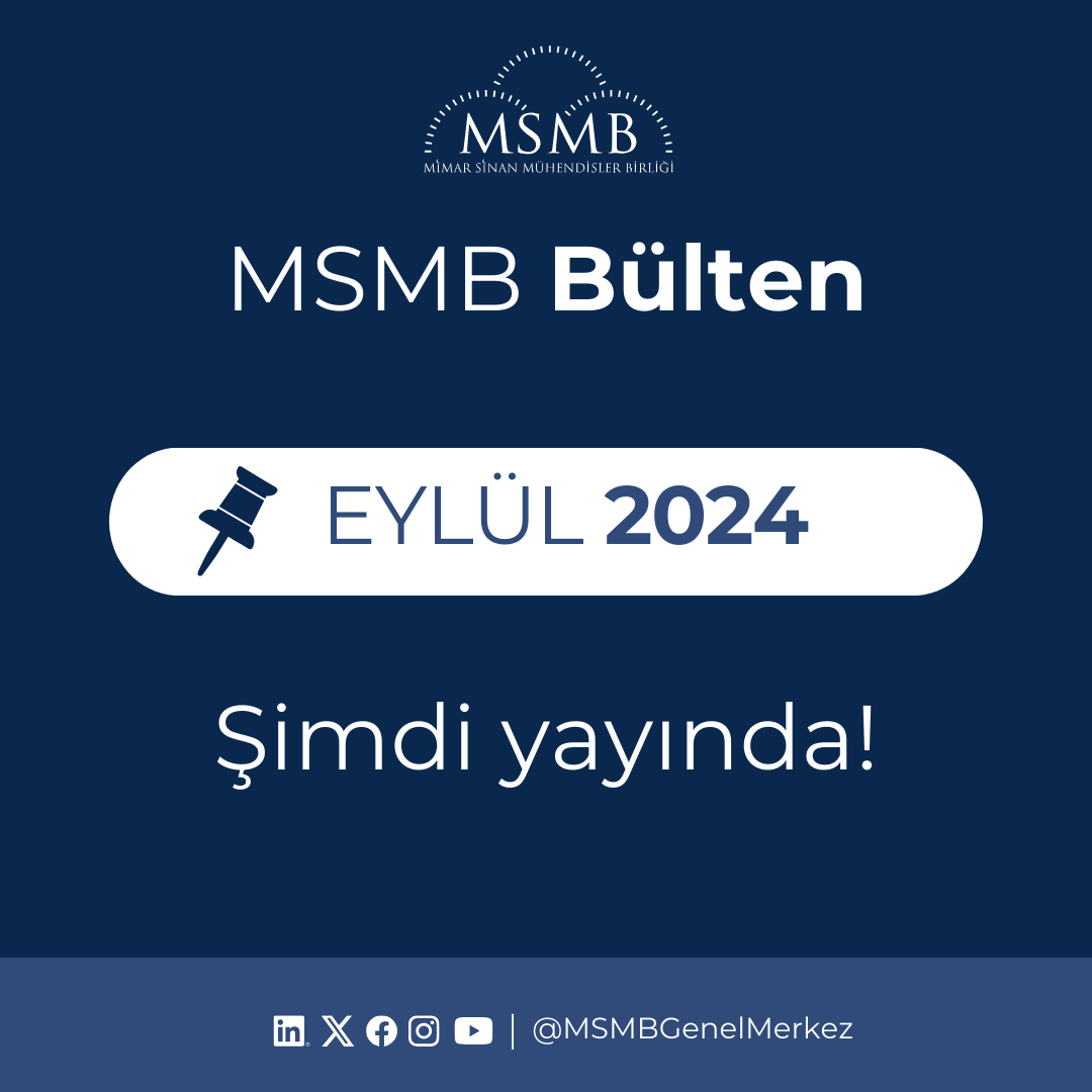 Mimar Sinan Mühendisler Birliği tweet media