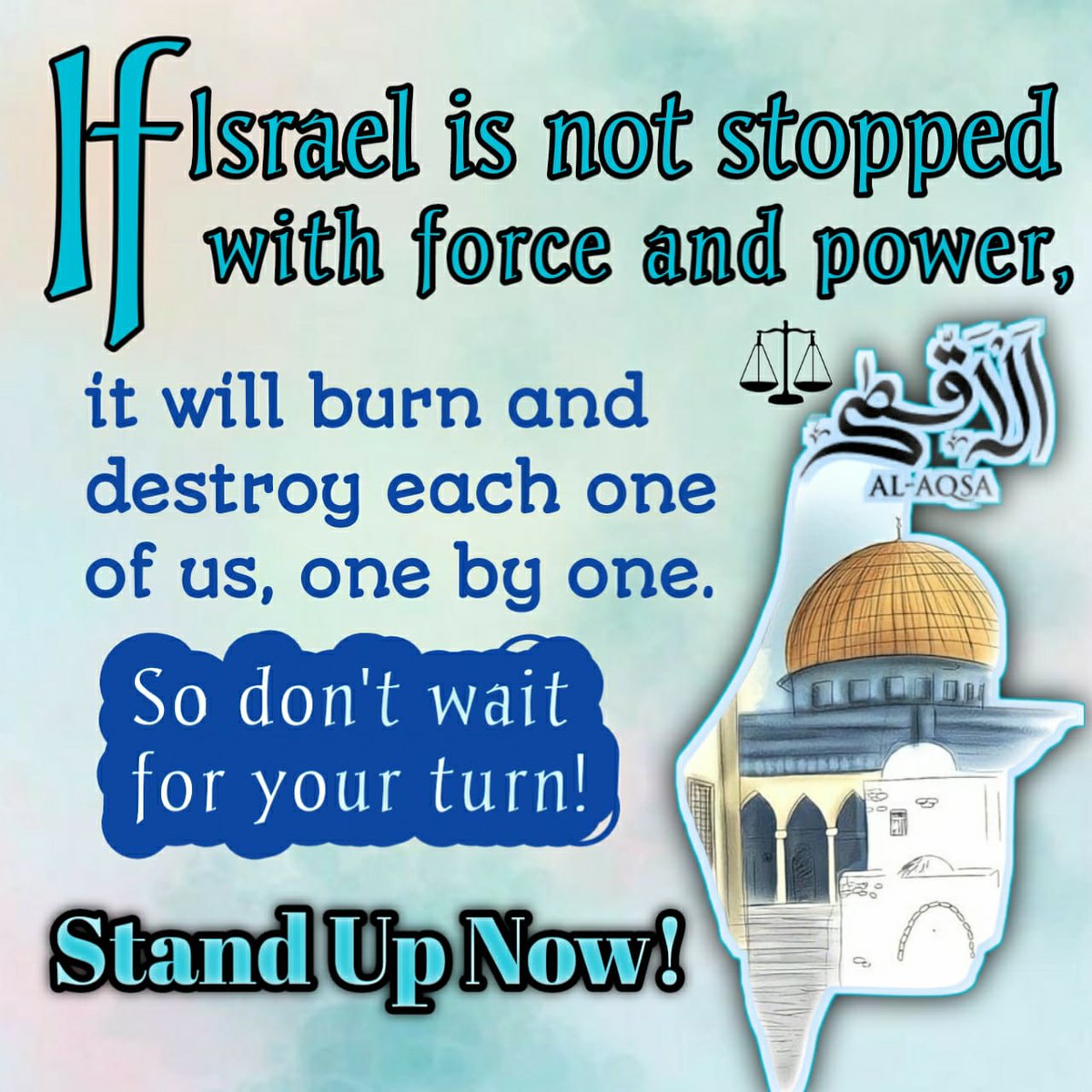 AzimUrida's tweet photo. The message of Hamas to Ummah.
If you want to live with dignity...RESIST!!
Because resistance is LIFE.
#GazaSolidarityDay https://t.co/ccWcv1SMk8