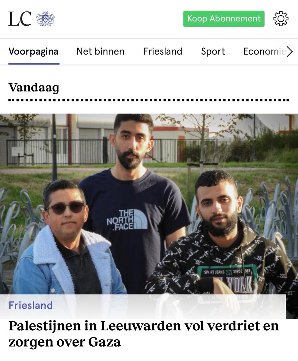 eriknld2's tweet image. De Leeuwarder Courant kiest op 7 oktober voor deze digitale voorpagina. Daarmee ben je elke schaamte en morele verantwoordelijkheid definitief kwijt.