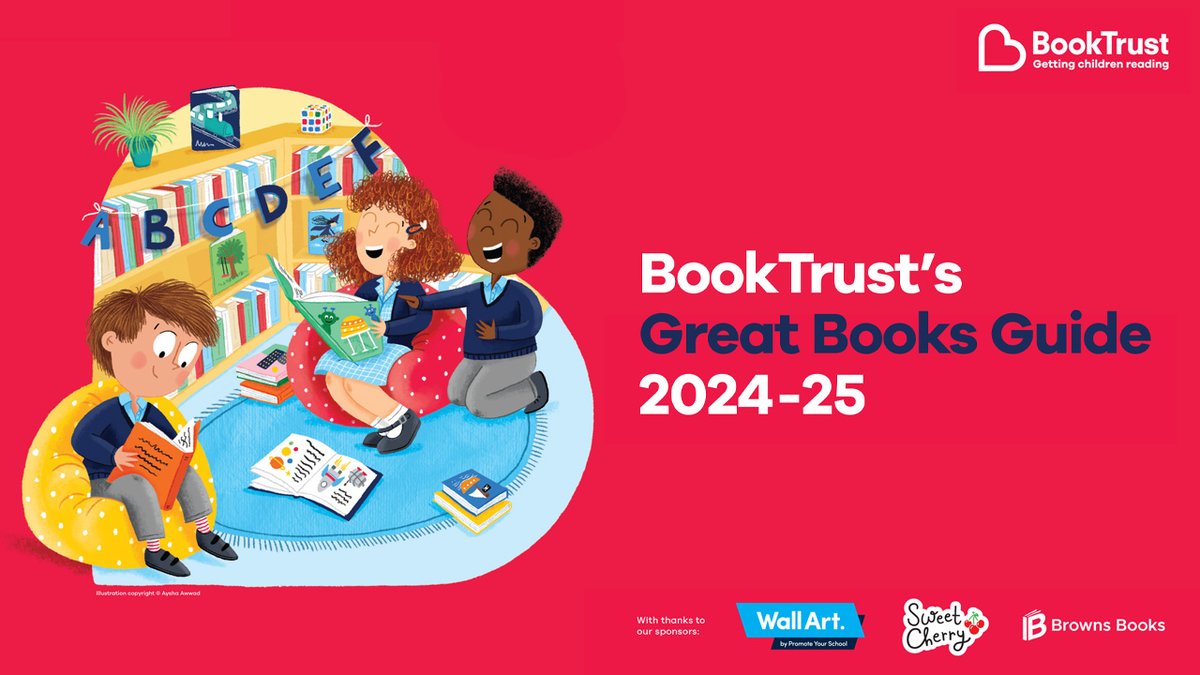 Booktrust's tweet image. 🎉 Our brand new #GreatBooksGuide is here!

Featuring 100 fantastic children's books from the past year for 4-11 year olds (plus a few bonuses too), we hope it will help you find the book a child wants to read.

Explore it here 👇

booktrust.org.uk/great-books-gu…