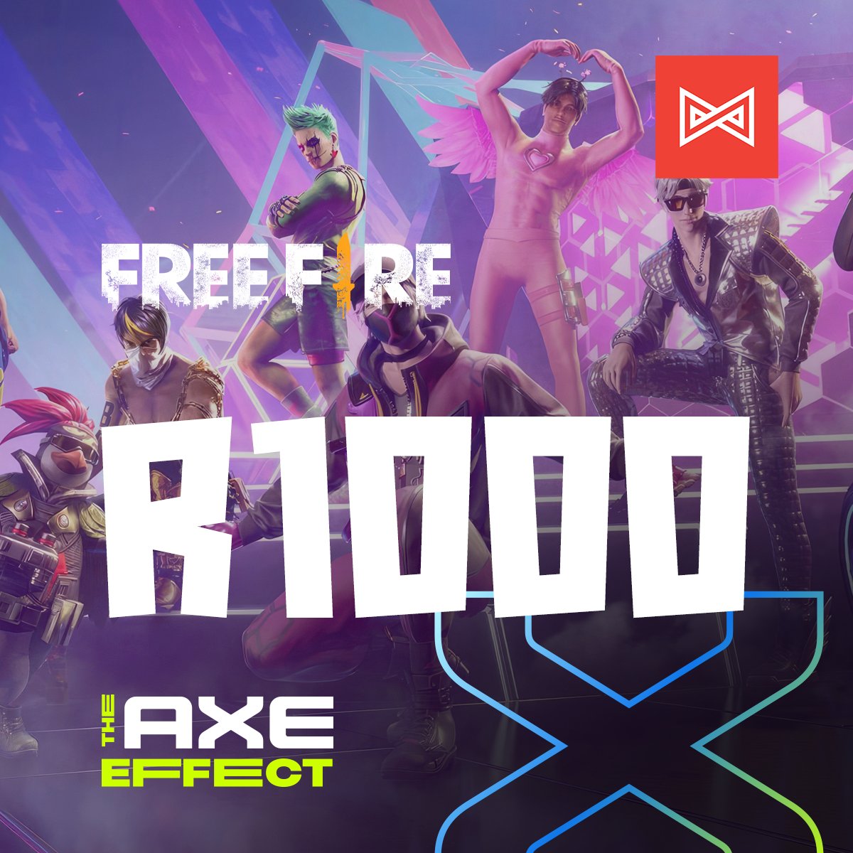 Mettlestate's tweet photo. Prove you have the ultimate AXE Factor with today's @Axe_SA #FreeFire cup! 🏆  

Sign up before closure at 18:30CAT 👉 https://t.co/qvEGlqoPgo  

Stay in contact with the Admins 👇  
Discord 👉 https://t.co/DYqbdt4nBJ 
WhatsApp 👉 https://t.co/w66mGtPgvy  

#TheAxeEffect https://t.co/HhRGh5QoWQ