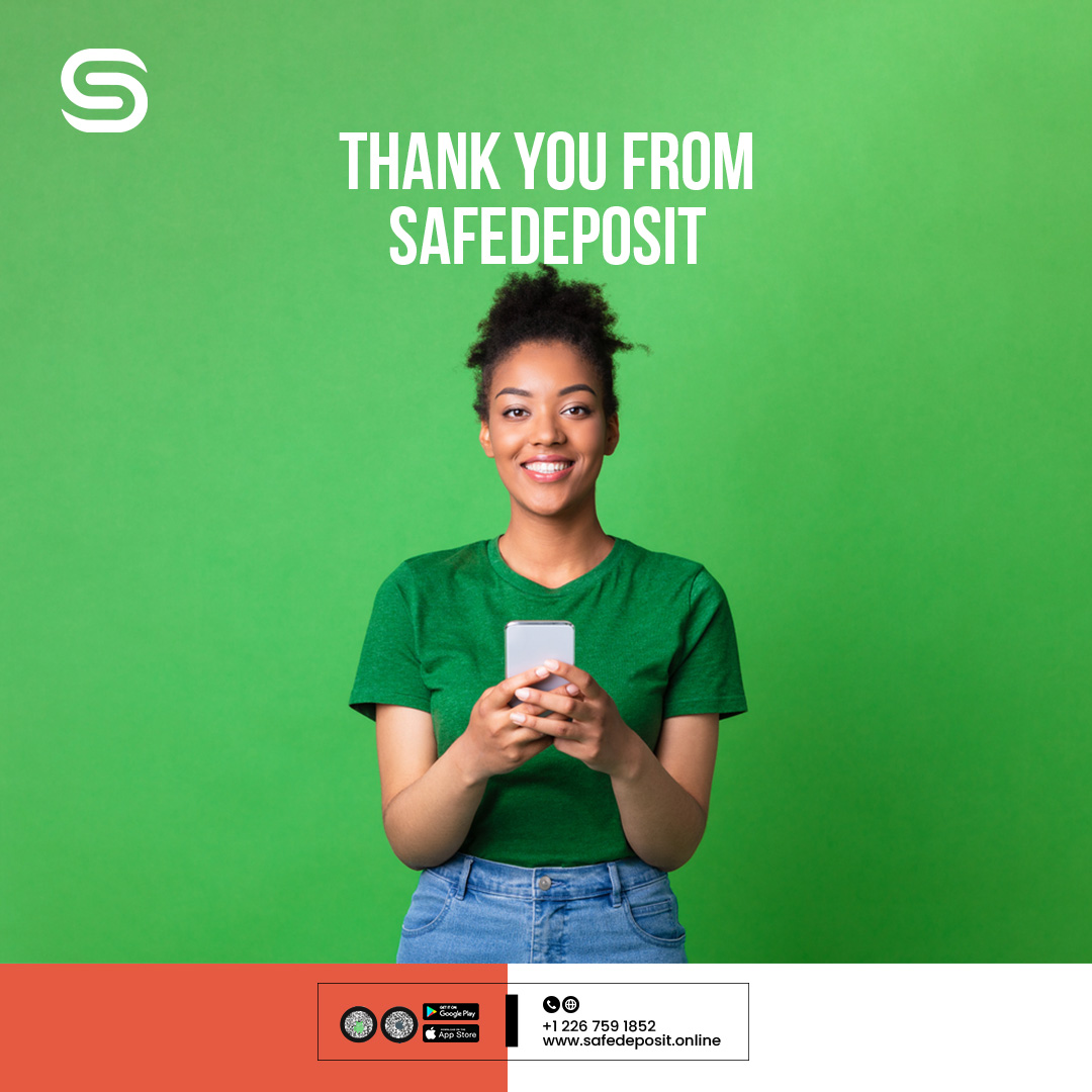 SafeDepositapp's tweet image. Thank you for being part of our secure transaction community! Here's to many more successful years.
For More Information Visit:
safedeposit.online 

#EscrowFeatures #agentescrow #foryoupage #onlinepaymentavailable #SafeDeposit #trending #PAYMENTONDELIVERY #escrowevolved