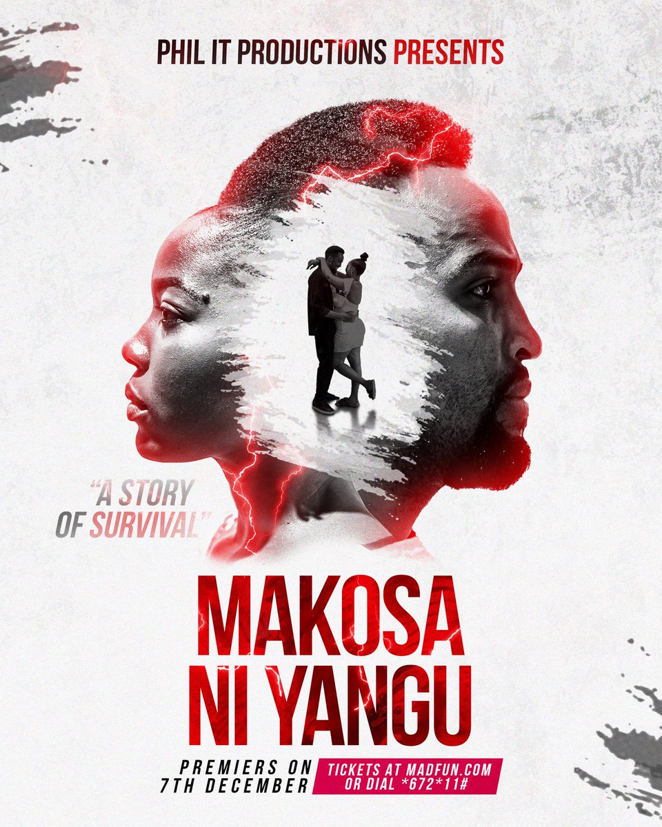 Abel Mutua (@mutuaabel) on Twitter photo Get ready for a night that will shift your perspective. Makosa ni Yangu isn’t just a movie—it’s a story of survival, strength, and resilience. Grab your tickets and join this journey. See you at the premiere! <a href="/Philittv/">Phil It Tv</a>
#TheTrinityExperience #PhilmAmbassadors #WakurugenziEffect Get ready for a night that will shift your perspective. Makosa ni Yangu isn’t just a movie—it’s a story of survival, strength, and resilience. Grab your tickets and join this journey. See you at the premiere! <a href="/Philittv/">Phil It Tv</a>
#TheTrinityExperience #PhilmAmbassadors #WakurugenziEffect