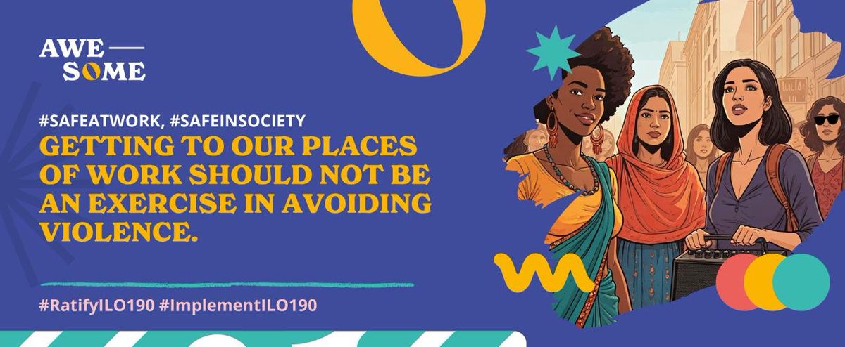 Egline_Samoei's tweet image. World Day for Decent Work reminds us that your workplace should be a safe and supportive environment where you can thrive!

#SafeAtWork #RatifyC190
