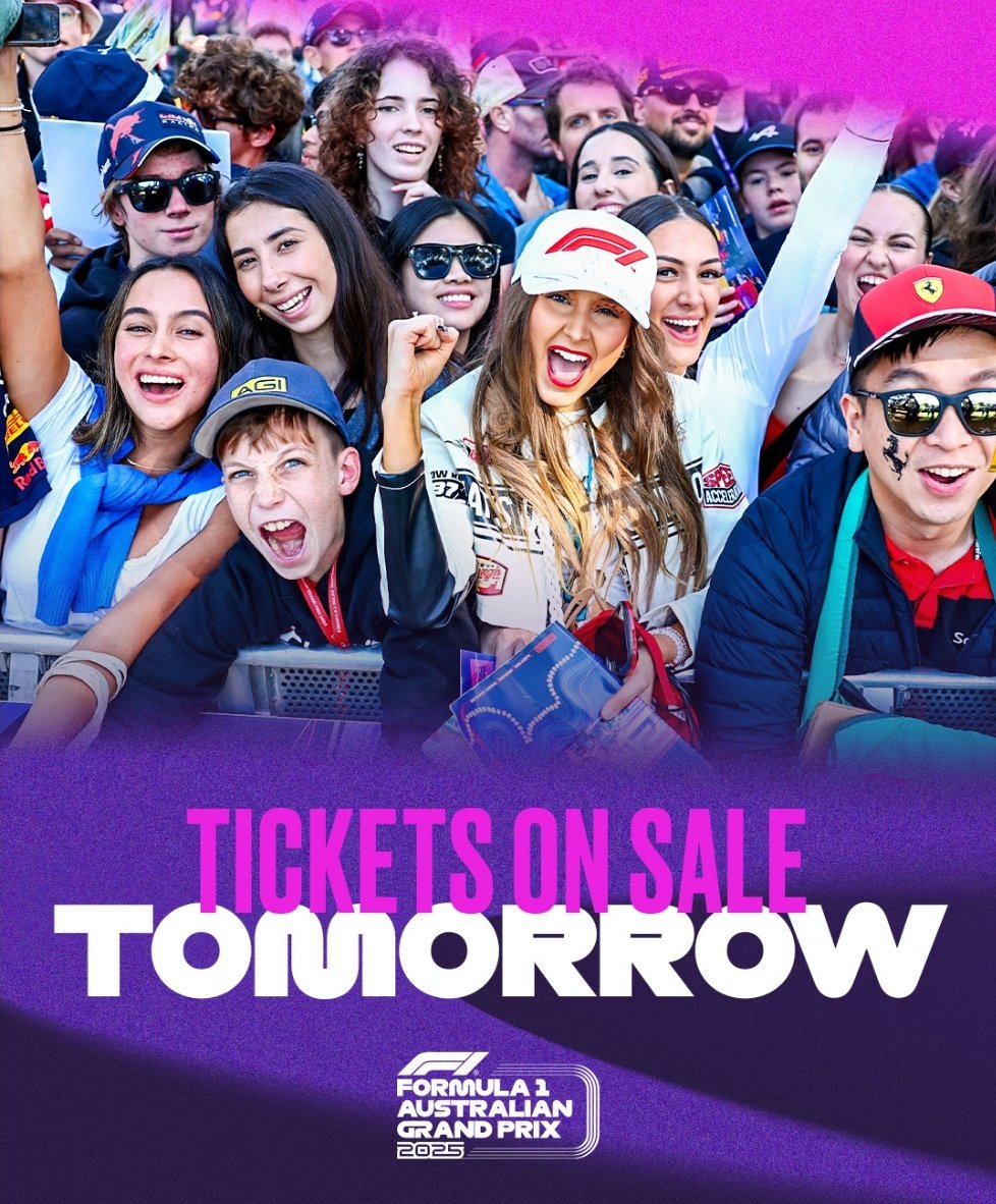 F1 Ticket Updates tweet media