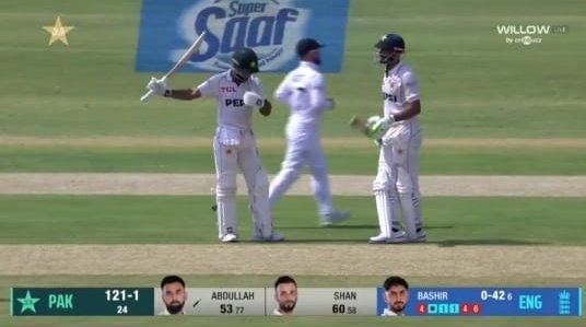 Long awaited,well earned!
<a href="/imabd28/">Abdullah Shafique</a>
#PakistanCricket | #PAKvsENG