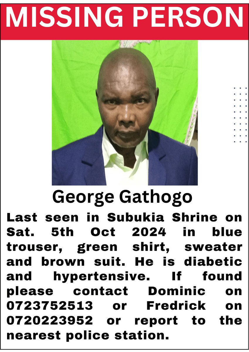 Nyokaffiii's tweet photo. Missing person. Please circulate widely https://t.co/Cvm71XWIV7