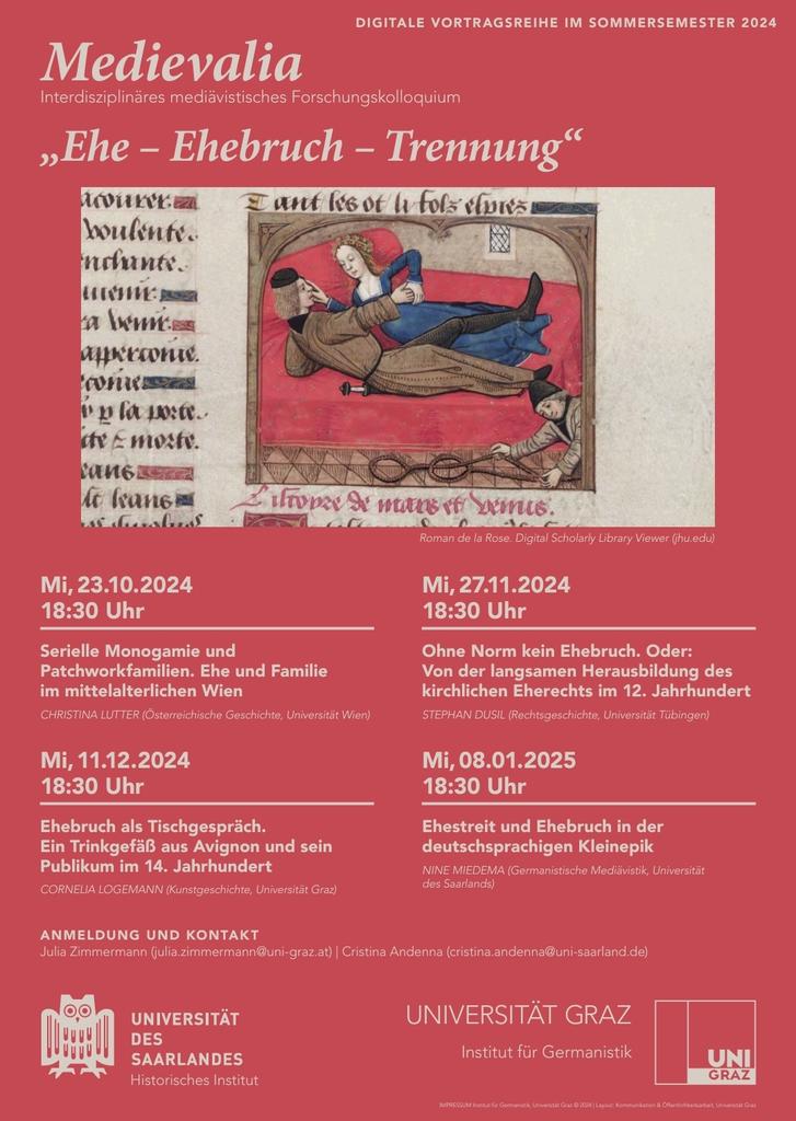 TinaTerrahe's tweet photo. ... and now to something completely different 
⚠️ Ehe 💔 Ehebruch ❤️‍🩹 Trennung⚠️

Neues Programm in etablierter Online-Vortragsreihe an der @UniGraz https://t.co/IaY0ZSoeMY