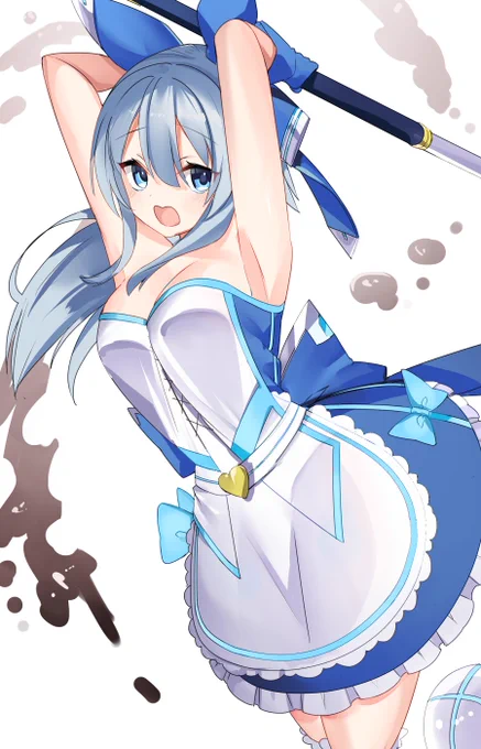 Skebの依頼で描かせていただいた絵! 気に入ったキャラクターを描いてほしいとのことだったので、うちのこと名前の似ていた子を…… #ソラカナ