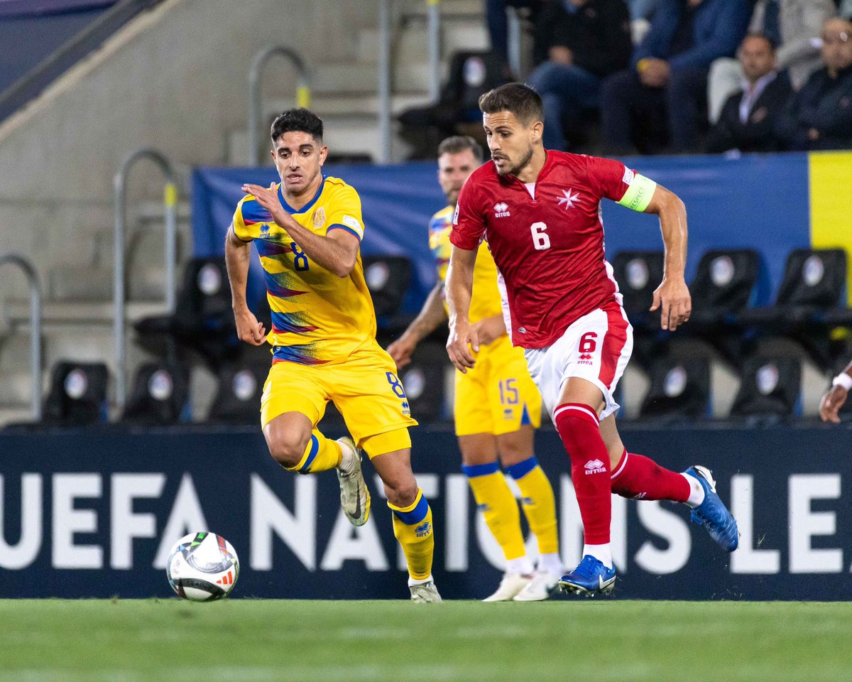 GolSolidariAnd's tweet photo. La nova samarreta de la selecció de @Eric_Vales 🇦🇩⚽️ contra Malta 🇲🇹 a la Nations League és la nostra subhasta del dia 🤩 #andorra #israel #matchworn #qualifiers #auction #charity #subasta #asta #unwashed https://t.co/OEz4gFhKsg