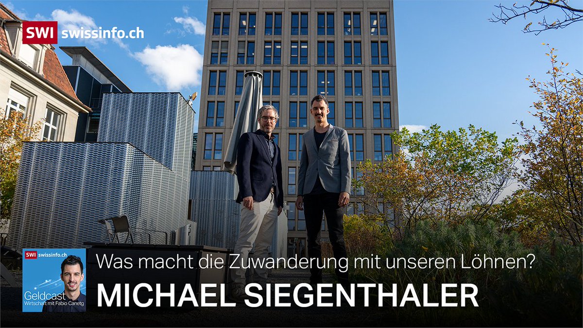 Was macht die #Zuwanderung mit unseren #Löhnen? Und warum sollten auch Asylsuchende arbeiten dürfen? Ein #Geldcast mit Arbeitsmarktexperte Siegenthaler zur #Arbeitslosigkeit, zur #Personenfreizügigkeit und zur #Inflation.

🎙️ spoti.fi/4bbjRV6
🎙️ apple.co/3RpEoOe