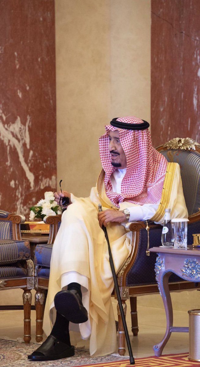 اللهّم ألبس سيدي سلمان لباس الصحة والعافية وأحفظه وأطل في عمره ولا تُرينا فيه بأساً ولا مكروه.
#سلمان_بن_عبد_العزيز 
#خادم_الحرمين_الشريفين