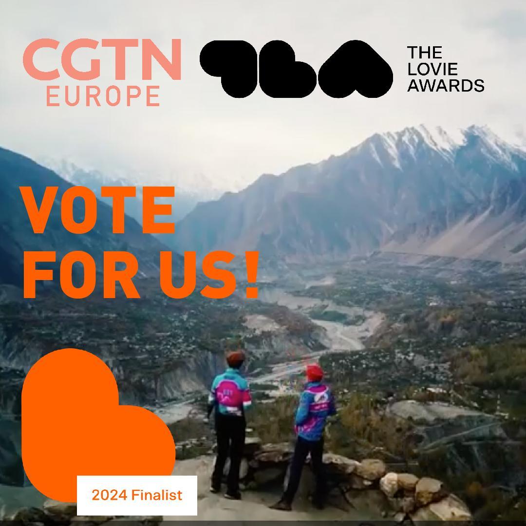 🎉 We’re in the running for the People’s Lovie Award at the <a href="/lovieawards/">The Lovie Awards</a>! 🎉
Your vote can make all the difference. Cast your vote now!

🌍 Bristol to Beijing - bit.ly/VoteForCGTN1

🧬 Unlocking DNA secrets - bit.ly/VoteForCGTN2

#Lovies #LovieAwards