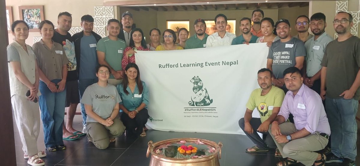 Last week, we had the honor of organising the <a href="/ruffordgrants/">Rufford Foundation</a> Learning Event Nepal 2024 in Chitwan, gathering 18 selected Rufford grantees from across the country to learn from each other and support more impactful conservation on the ground.