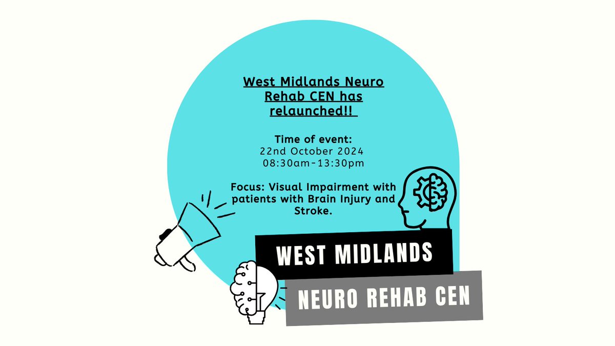 📣📣——Only a handful of spaces left!!! Book to secure your free space, great CPD opportunity!! 👁️🧠📖⭐️#neuro #stroke #TBI #CEN #visualimpairment