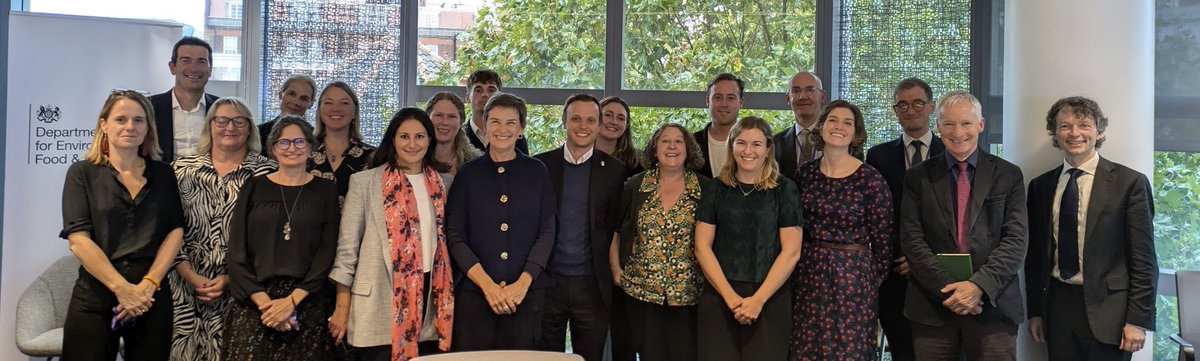 Last week I met key environmental NGOs to share perspectives ahead of CBD COP16 in Cali, Colombia. 

We agreed that we needed to build on the momentum from the last COP by showing our collective determination to halt and reverse nature loss at home and abroad.