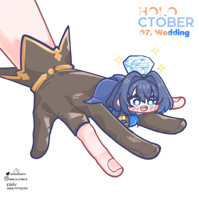 #holoctober #kronillust #drawMEI 