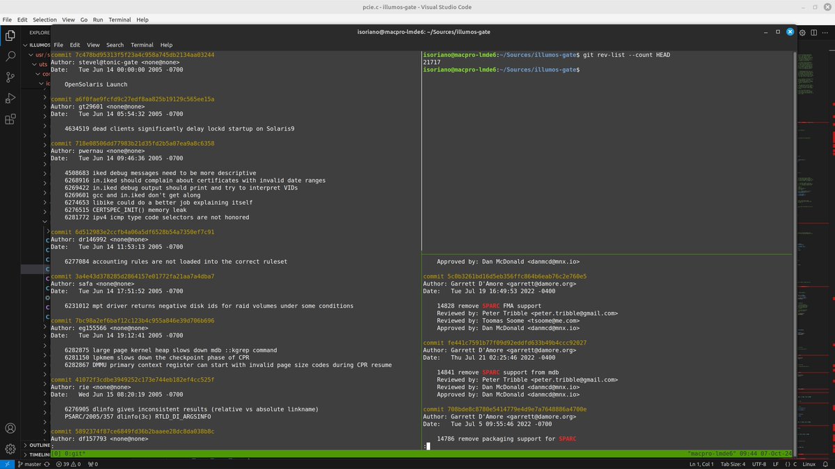 Iggi76123640's tweet image. 🤯 No fun to find a working #illumos #openindiana on #sparc and then get into bi-secting (which even requires a build-system) @ptribble you even supported the extinction of SPARC support??? If something is proven and works, why remove it? Strange new world.