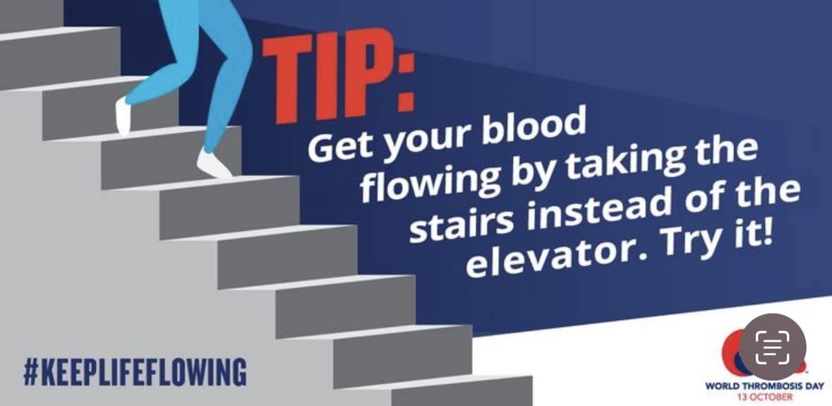 The Patient Experience Team (@tgicftptexp) on Twitter photo A quick tip to start the week as world thrombosis day is this Sunday! #WTDay24 #MoveAgainstThrombosis
<a href="/SusieR1/">Sue๐</a> <a href="/NicolaFirth6/">Nicola Firth</a> <a href="/VickT75/">Victoria Thorne</a> <a href="/thrombosisday/">World Thrombosis Day</a>
<a href="/tandgicft/">T&G Integrated Care</a> @DrAliLea A quick tip to start the week as world thrombosis day is this Sunday! #WTDay24 #MoveAgainstThrombosis
<a href="/SusieR1/">Sue๐</a> <a href="/NicolaFirth6/">Nicola Firth</a> <a href="/VickT75/">Victoria Thorne</a> <a href="/thrombosisday/">World Thrombosis Day</a>
<a href="/tandgicft/">T&G Integrated Care</a> @DrAliLea