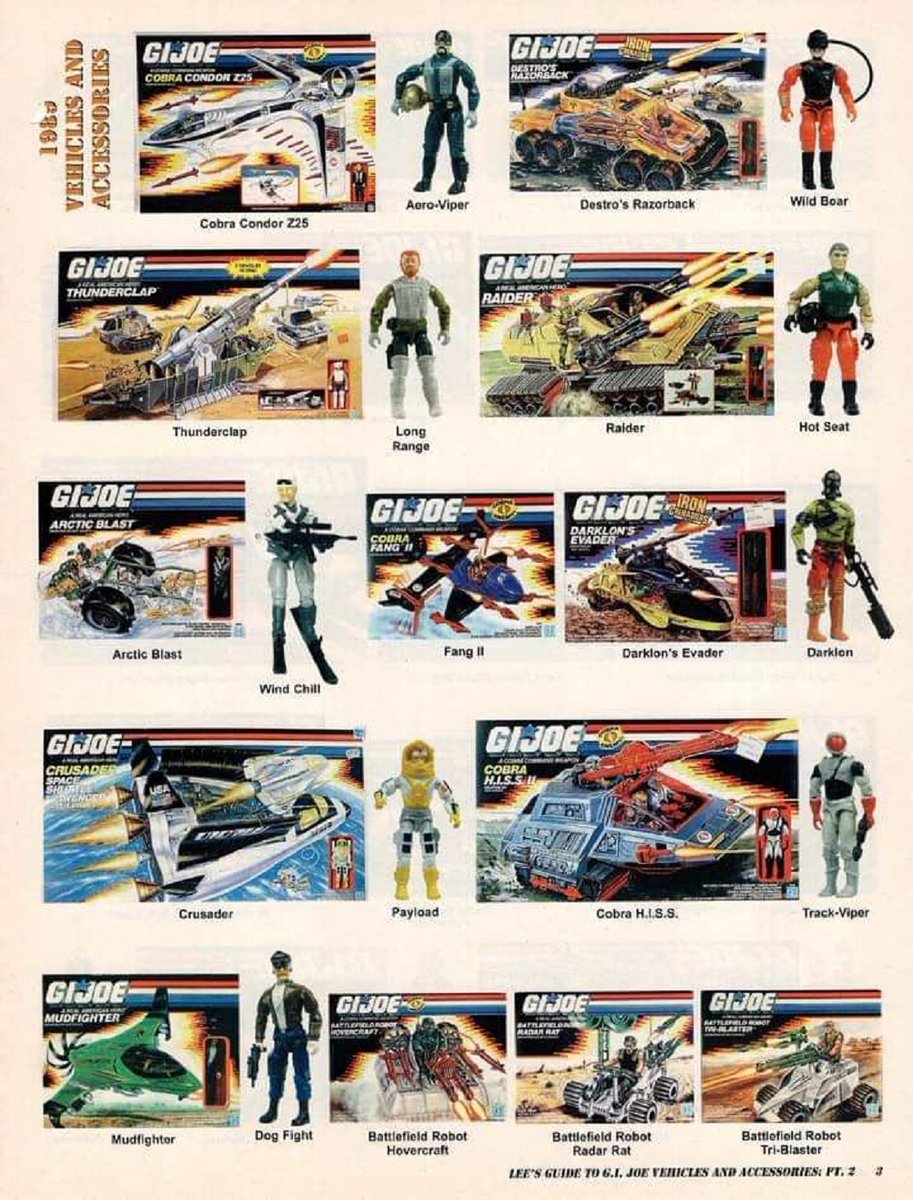 MexicoGi's tweet photo. Catalogo "Lee´s", de la extinta revista Tomarts, de vehículos, con sus pilotos y cases, de el año 1989 a 1994... Parte 1.

Desde el muro de los amigos de Check PointAlpha.

Yo Joe !

#GiJoeMéxico #GiJoeCatalogos #CheckPointAlpha #GiJoeVintageCollection #GiJoeORingcollection https://t.co/tvF7Kl1bFJ
