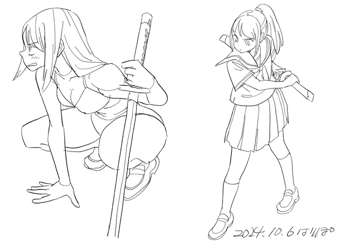 ポーズ参考絵やその他色々。😂 