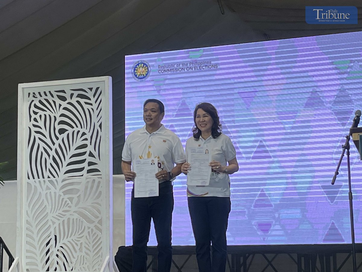 tribunephl's tweet photo. #Halalan2025: Former Tourism secretary Wanda Tulfo-Teo, sister of senator Raffy Tulfo, files CONA as Turismo Party-list group nominee. | Via Gabriela Baron
#WandaTeo #DailyTribune https://t.co/xVjkcTBMp2