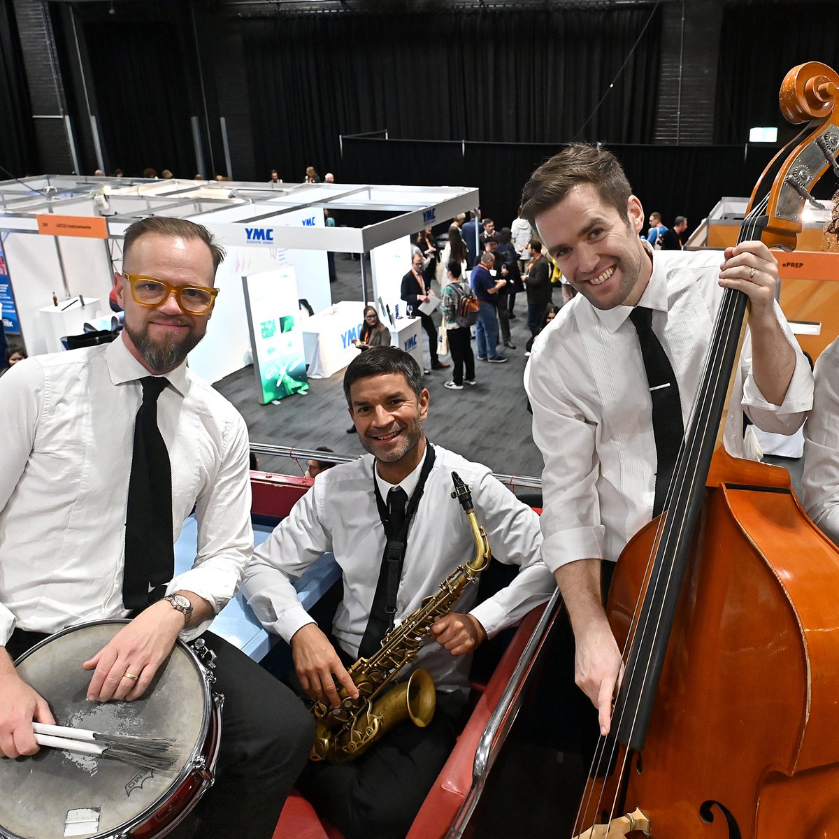 SASEventMgmt's tweet image. #ISC2024 Welcome Reception in the Exhibition Hall, saw delegates from around the globe networking, reuniting with colleagues and making new connections. Drinks and food were flowing and the great Wandering Souls Band played around the room!