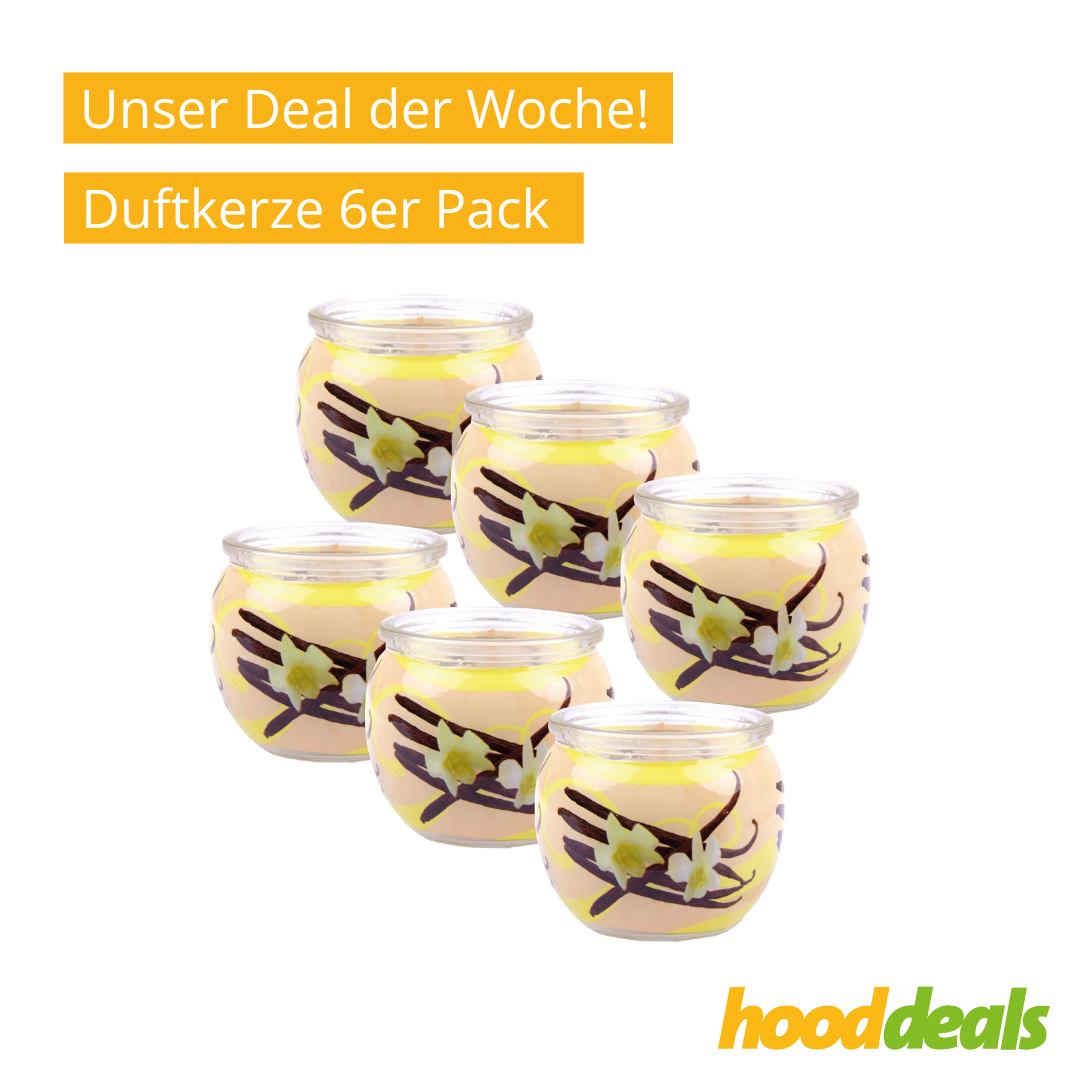 Unser Deal der Woche! Duftkerze 6er Pack 🕯️

Du suchst nach ganz besonderen Schnäppchen und Top-Deals? Hier ist unser HoodDeal der Woche!
Noch mehr Auswahl gibt es auf unserem Marktplatz.

👉hood.de/link/hooddeals…

#hood #hoodde #onlineshopping #deals #schnäppchen #sale #kerzen
