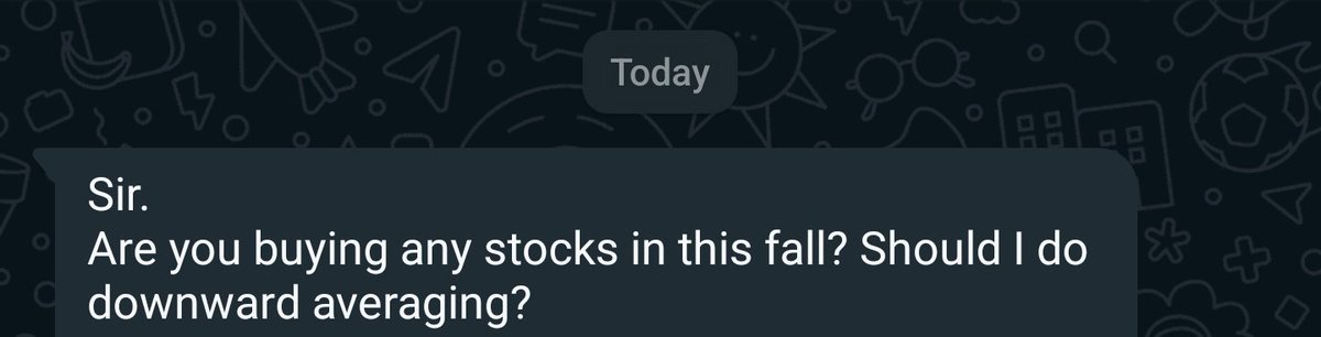 gareysingh's tweet image. It&apos;s too early to start averaging down or accumulating stocks. The market is still in decline, and rushing in now could lead to further losses. 

Be patient, as there will be ample opportunities to buy at better prices in the coming days.