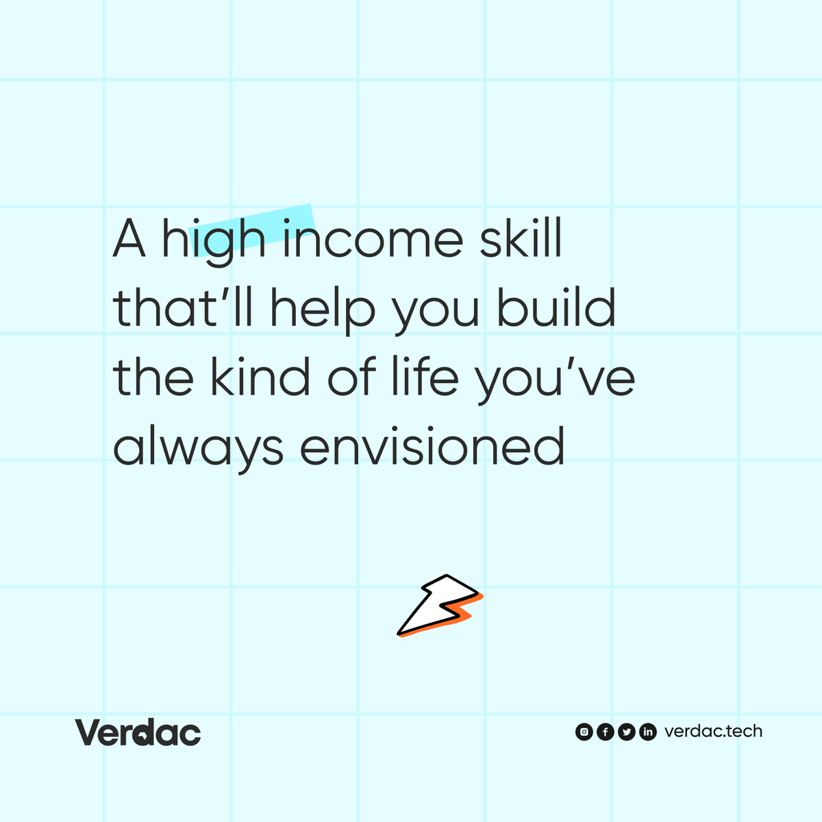 VerdacTech's tweet image. Don&apos;t procrastinate! start a conversation with us today and make November a certainty

visit verdac.tech
#verdactech #techcourses #learntech #softwarengineering #productmanagement #productdesign #DataAnalytics #dataengineering #uiux #frontendevelopment #backend