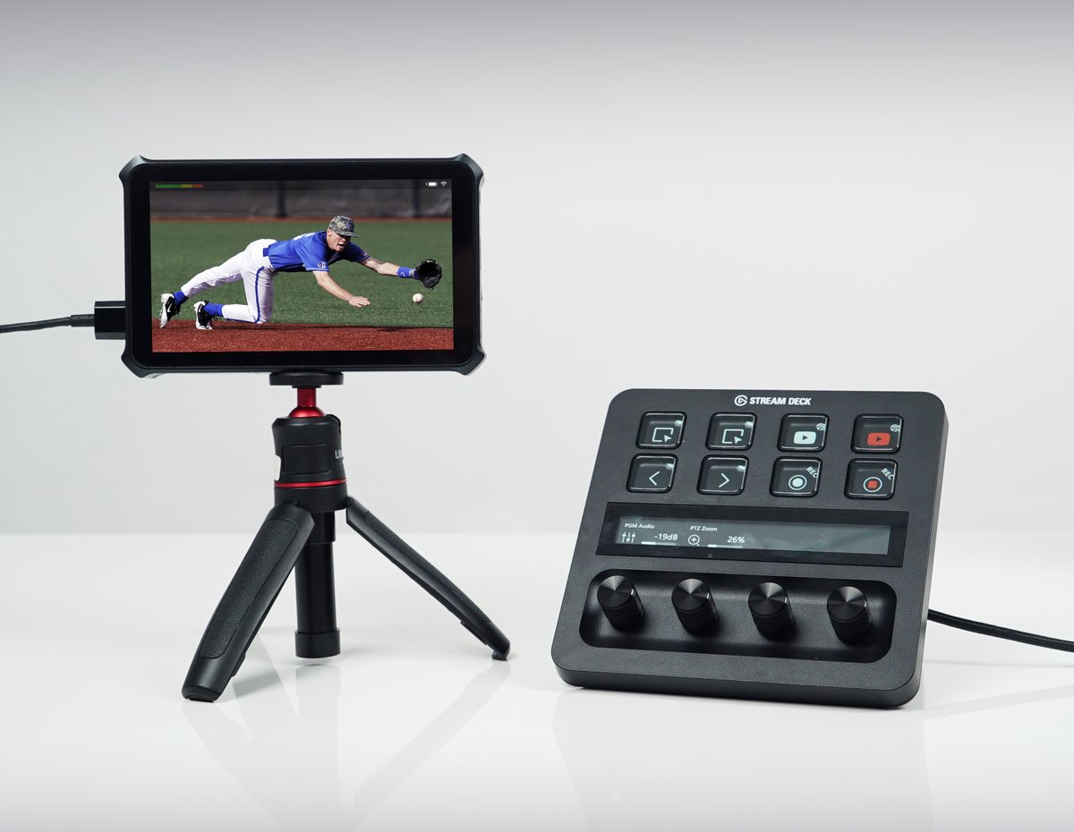 Magewellcn's tweet photo. Take control! We have expanded the flexible control options for our #DirectorMini all-in-one #production and #streaming system with a new free plug-in for @Elgato’s popular Stream Deck family of tactile control surfaces. Read all about it: https://t.co/GSv08QUwWq
#MyDirectorMini https://t.co/JaqtFacrWM